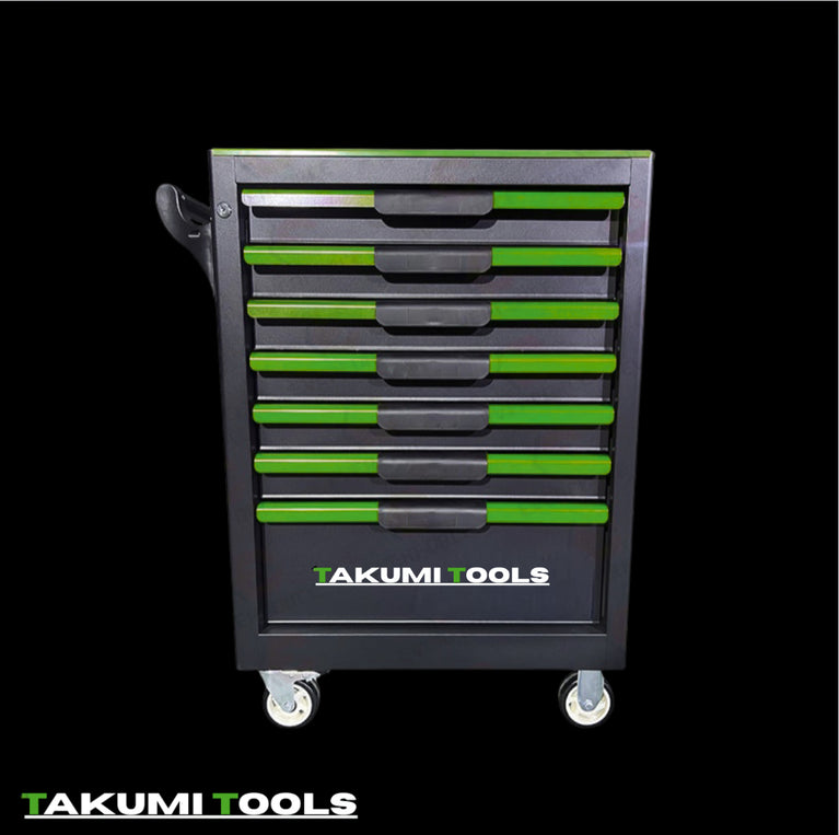 Takumi Tools Gereedschapswagen - 7 Lades gevuld