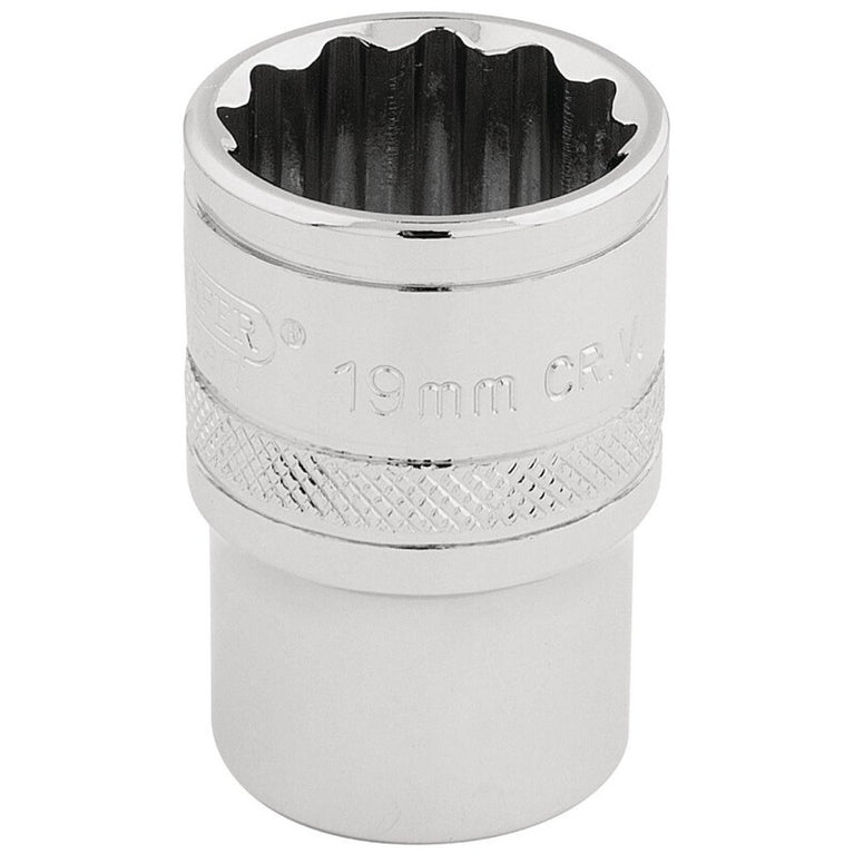 1/2" Dop 19mm, 12-kant