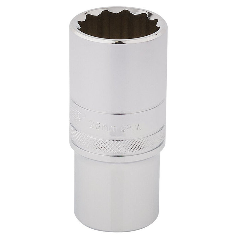 1/2" Dop lang, 26mm, 12-kant