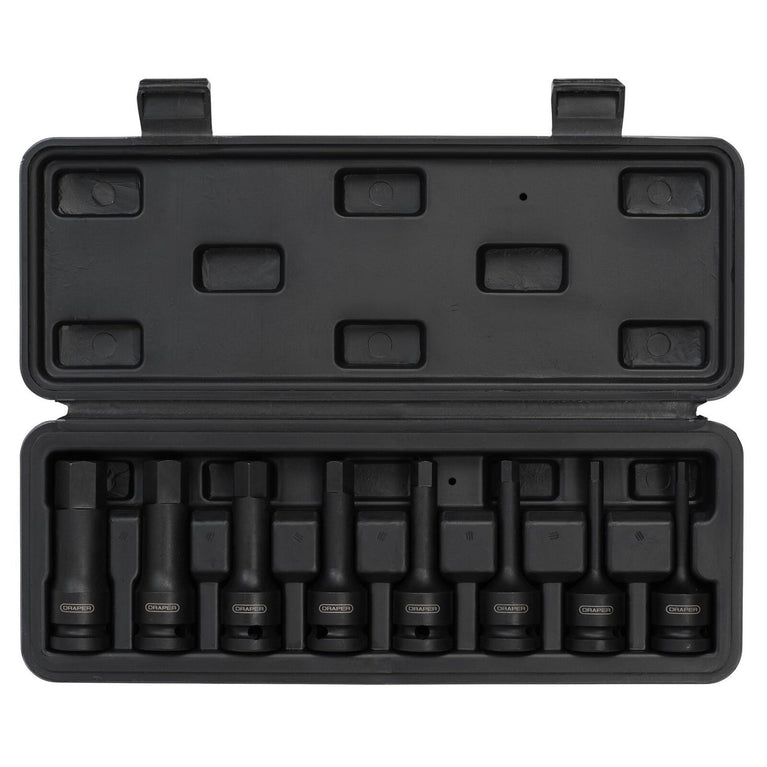 1/2" Krachtdoppenset inbus, 8dlg