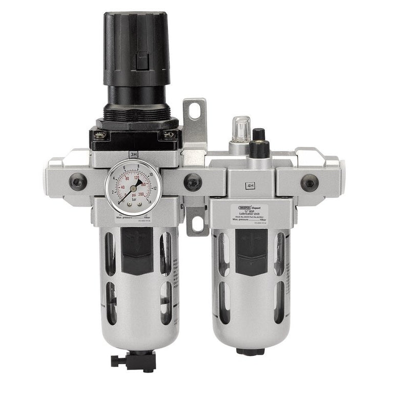 1/2" Luchtverzorgingsunit (incl manometer)