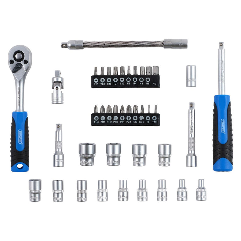 1/4" Doppenset, 40dlg