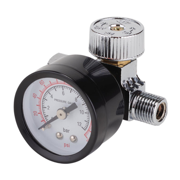 1/4" Luchtregelaar, manometer