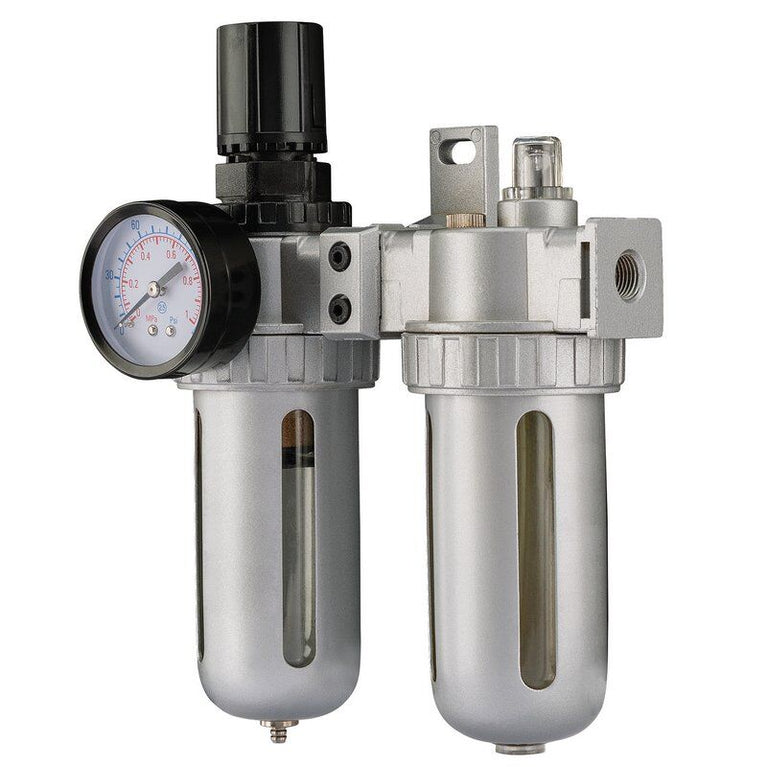 1/4" Luchtverzorgingsunit (incl manometer)
