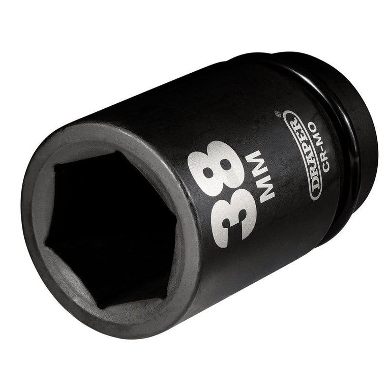 1" Krachtdop, 38mm lang