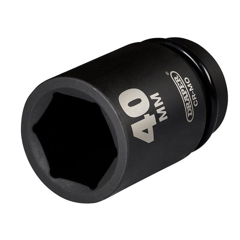 1" Krachtdop, 40mm lang