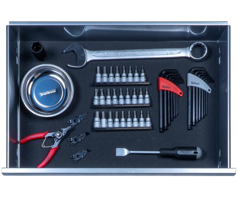 Gereedschapswagen Moto set 396 dlg Teng Tools