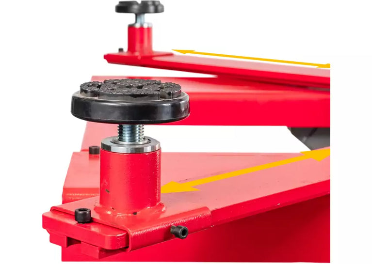 Mobiele schaarhefbrug 3T 1287mm 230V MW Tools