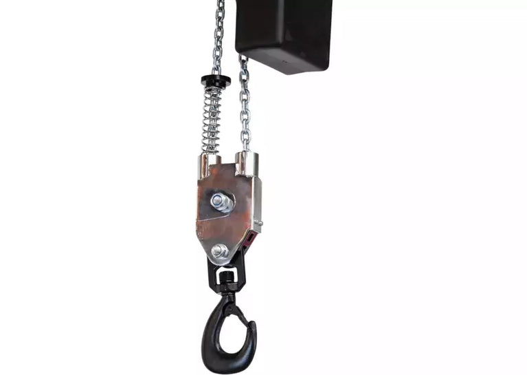 Batterij kettingtakel 990 kg, hefhoogte 3 m + 4 Ah accu bekabelde bediening MW Tools