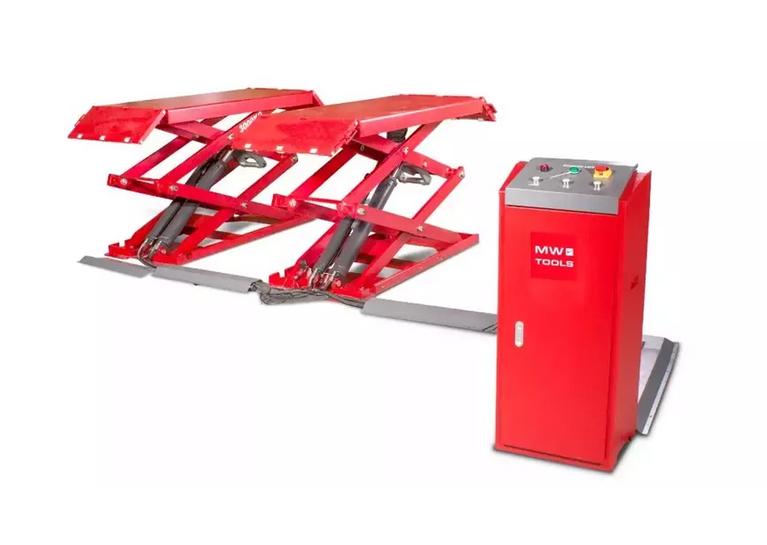 Schaarhefbrug 4,0 Ton 1950mm 230V MW Tools