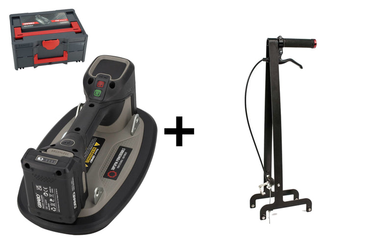 Grabo Pro Brushless in Koffer – Complete set + Erguo S1