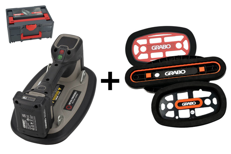 Grabo Pro Brushless in Koffer – Complete set + Grabo Seal Deal