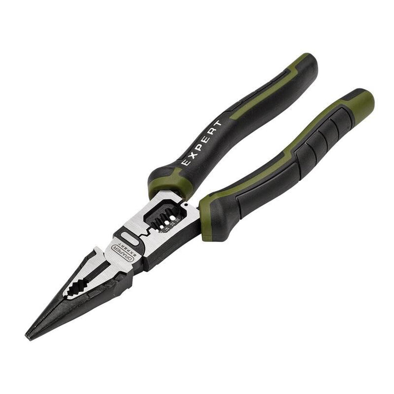 200mm Lnose Plier W/Wire Strip