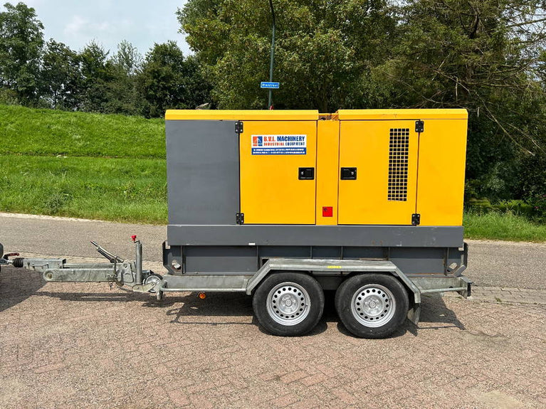 Atlas Copco QAS 100 kVA Perkins aggregaat generator set stroomgroep