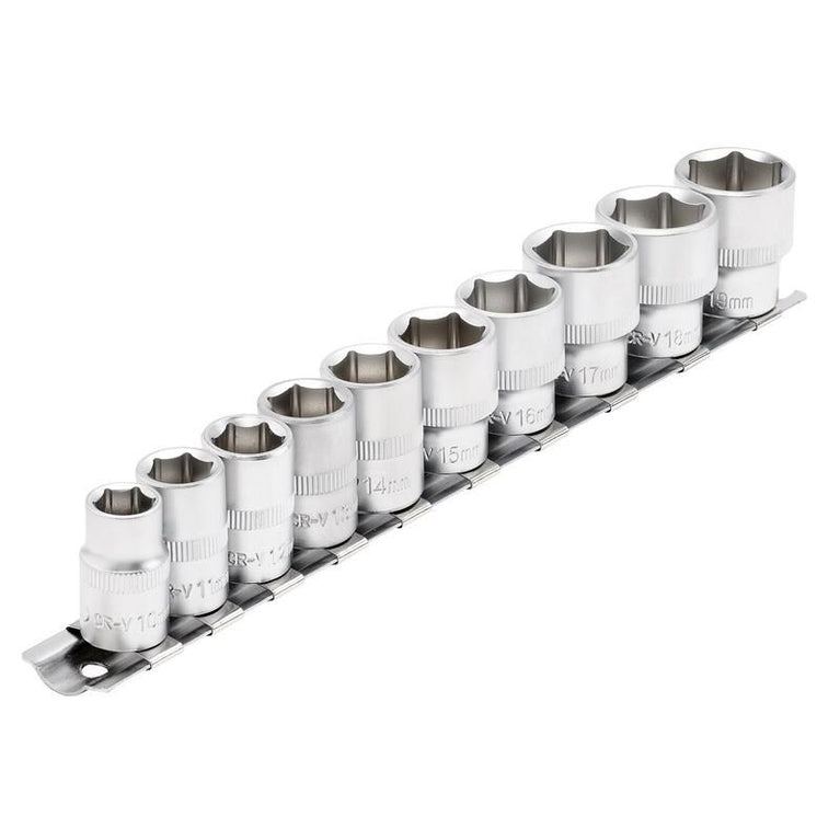 3/8" Doppenrail, 10dlg