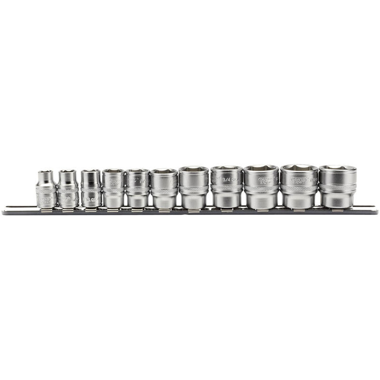 3/8” Doppenrail kort INCH, 11dlg