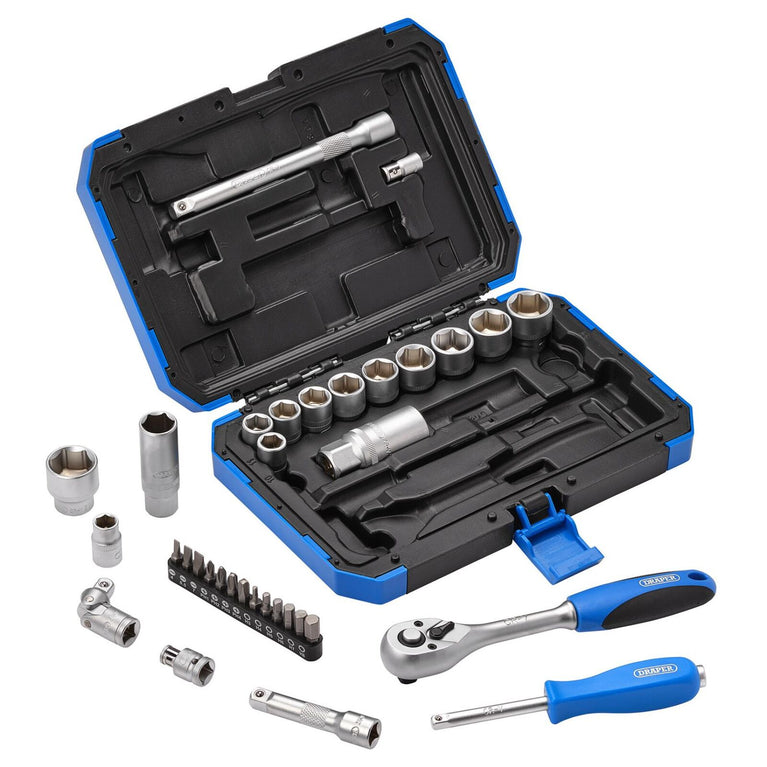 3/8" Doppenset, 34dlg