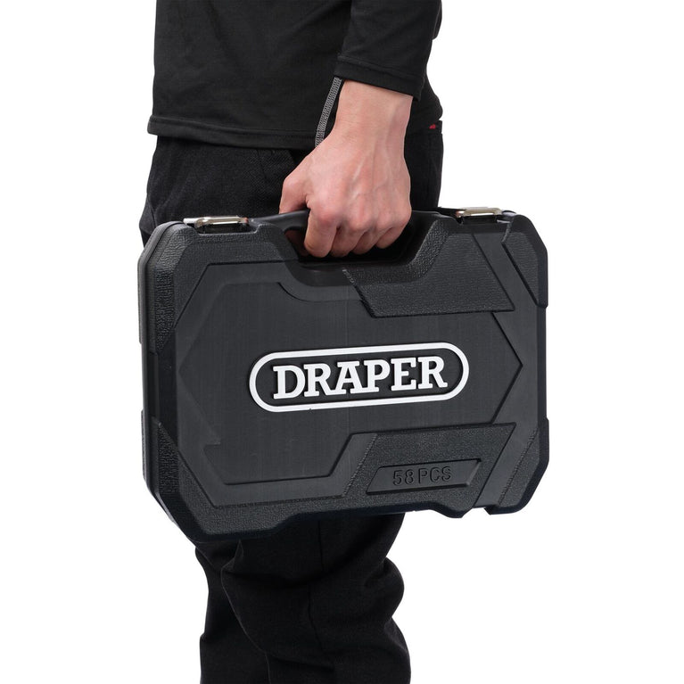 3/8" Doppenset, 58dlg