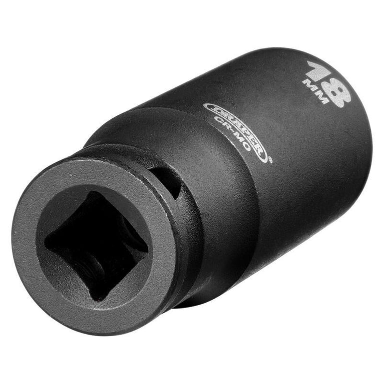 3/8" Krachtdop, 18mm lang