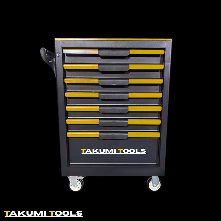 Takumi Tools Gereedschapswagen - 7 Lades gevuld