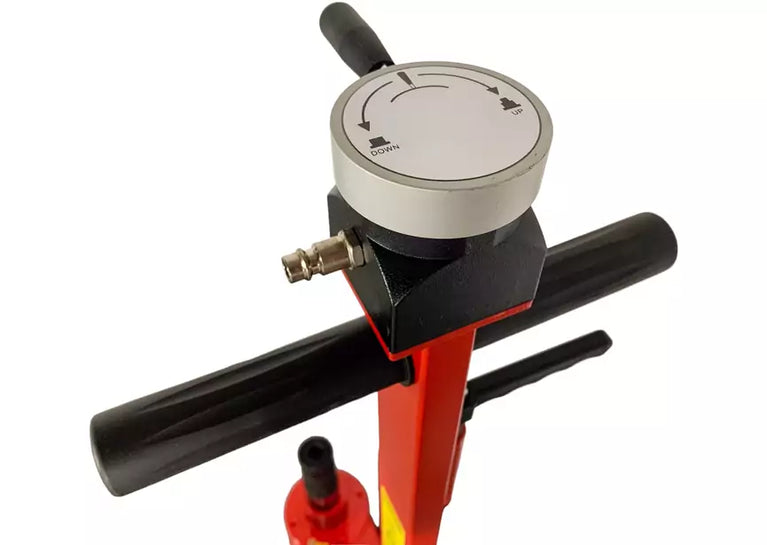 Hydro-pneumatische krik 20 - 40 T 2-traps MW Tools