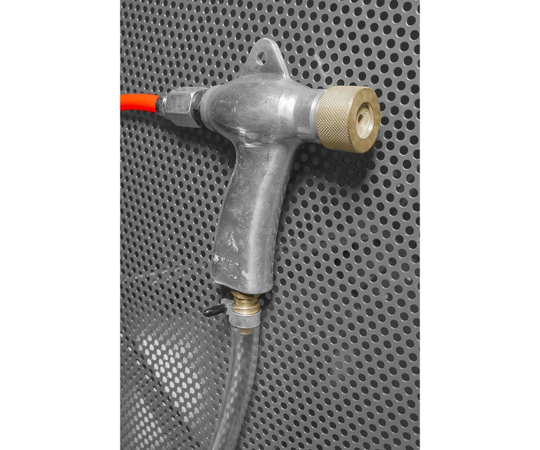 Professionele dubbele straalcabine 880 L met afzuiging MW Tools