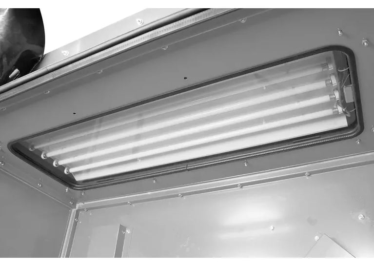 Professionele straalcabine 990 L met afzuiging MW Tools