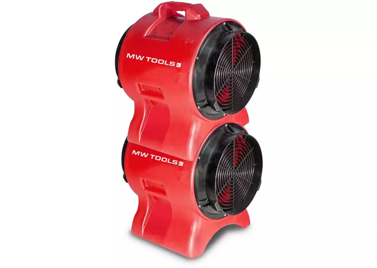 Ventilator MV300PP met slang en filterzak MW Tools
