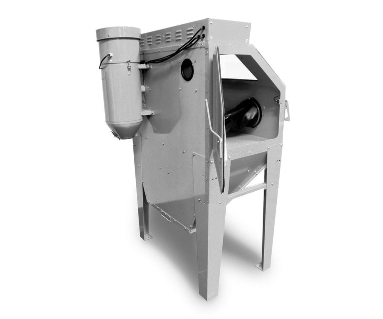 Professionele straalcabine 350 L met afzuiging en handpistool met vaste kop MW Tools