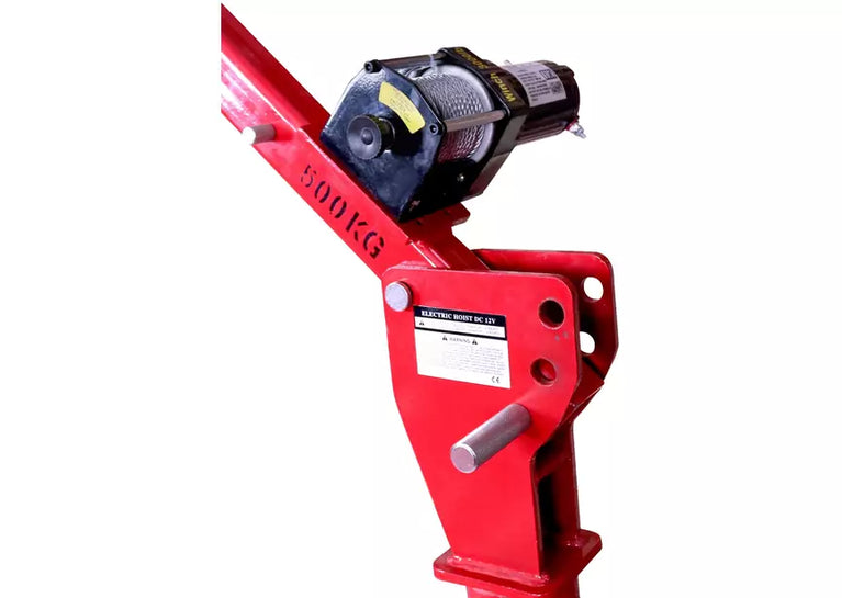 Mobiele kraan 300/500kg met elektrische lier MW Tools