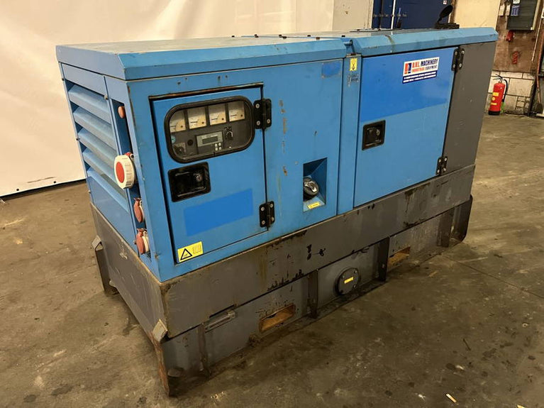 Atlas Copco QAS 40 40 kVA generatorset aggregaat stroomgroep.