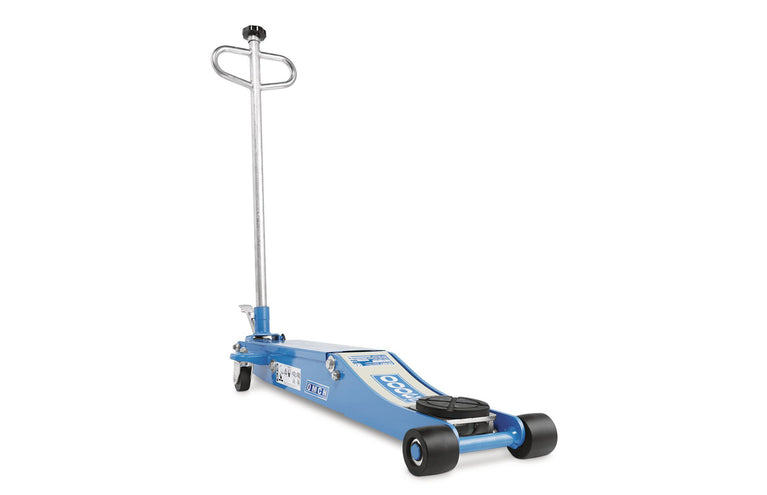 Hydraulische garagekrik 3T extra lang en laag OMCN