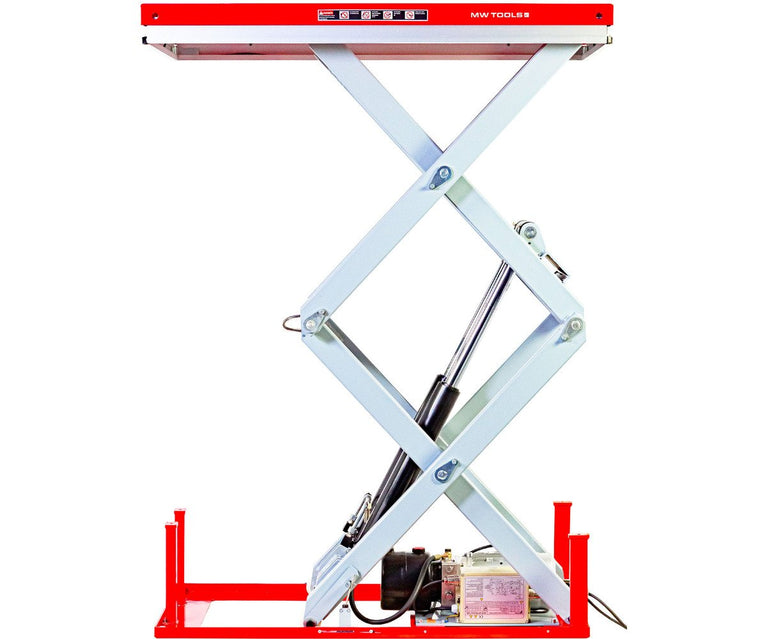 Elektro-hydraulische schaarheftafel 1780mm 1000kg 230V MW Tools