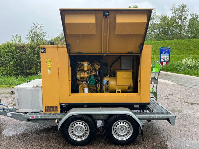 Caterpillar Caterpillar Perkins 65 kVA aggregaat aanhanger Nieuwstaat!