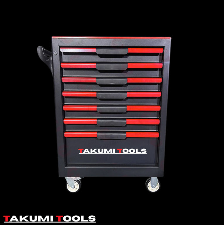 Takumi Tools Gereedschapswagen - 7 Lades gevuld