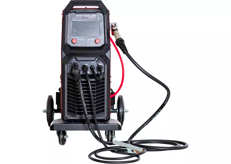 MIG 350A dubbel pulse lasinverter synergie industrieel MW Tools