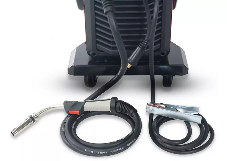 MIG 350A dubbel pulse lasinverter synergie industrieel MW Tools