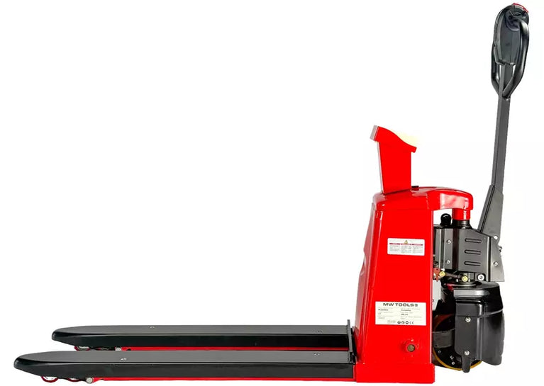 Elektrische palletwagen 2T met weegschaal, accu 50Ah MW Tools