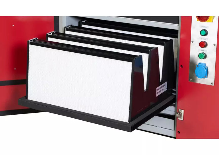 Afzuigtafel voor rook-, stof- en dampen 1350x800mm 230V MW Tools