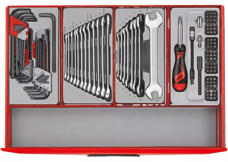 Gereedschapsset zwart midi master 19 laden Teng Tools