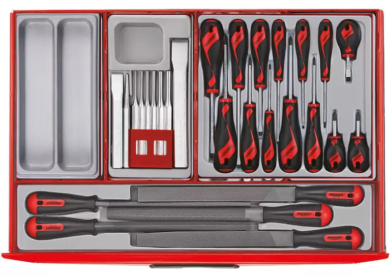 Gereedschapsset zwart midi master 19 laden Teng Tools