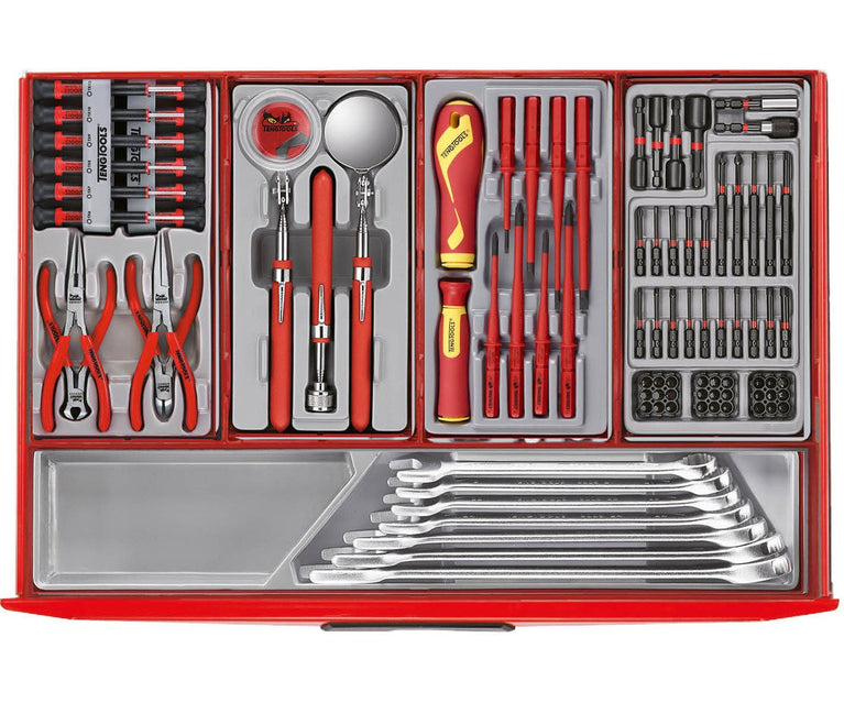 Gereedschapsset zwart midi master 19 laden Teng Tools