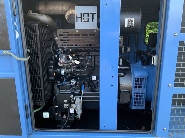 SDMO 88 80 kVA Aggregaat John Deere 4045 Generator EX emergency NEW + ATS 400 liter diesel