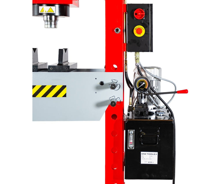 Elektro-hydraulische werkplaatspers 75T mobiele cilinder MW Tools