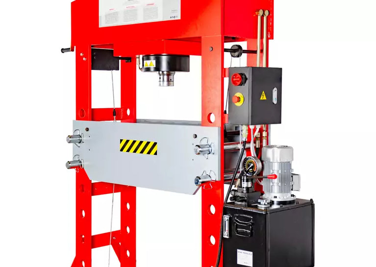 Elektro-hydraulische werkplaatspers 150T mobiele cilinder MW Tools