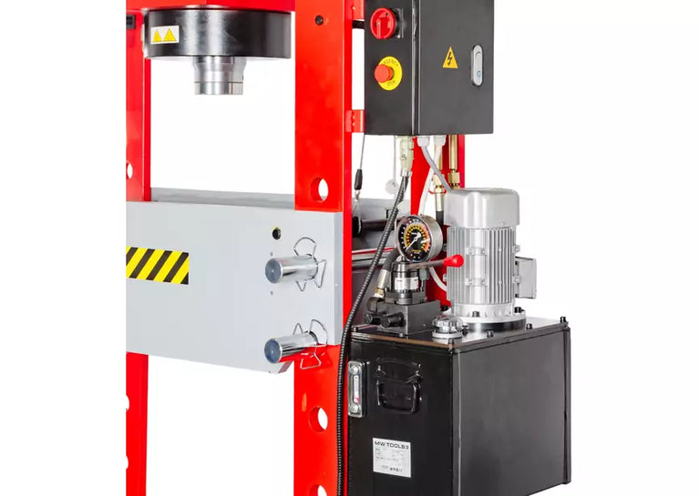 Elektro-hydraulische werkplaatspers 200T mobiele cilinder MW Tools