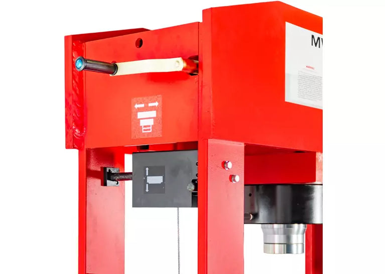 Elektro-hydraulische werkplaatspers 200T mobiele cilinder MW Tools