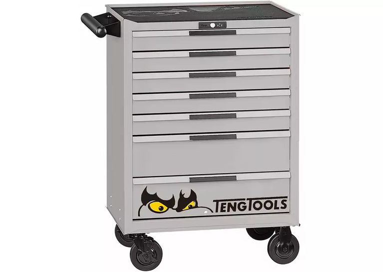 Gereedschapswagen zilver mini master set 7 laden Teng Tools