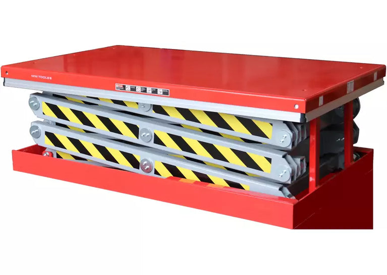 Elektro-hydraulische schaarheftafel 3000mm 2000kg 230V MW Tools