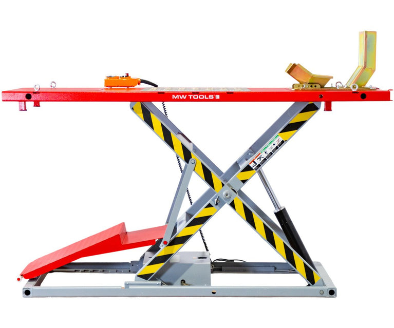 Elektrische motor schaarlift 1000kg 2250x800mm MW Tools